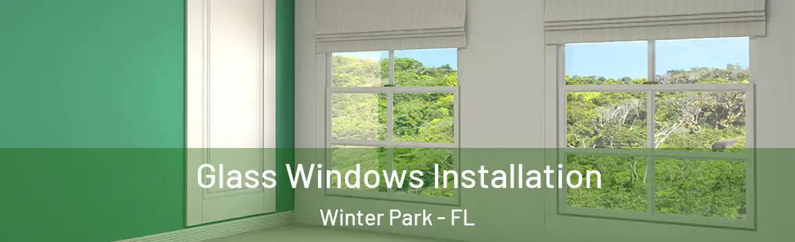 Glass Windows Installation Winter Park - FL
